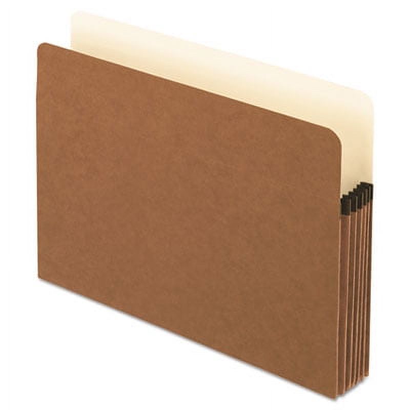 Red Fiber Letter File Pocket, 10/Box D55889