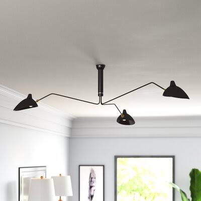 3-Light Semi Flush Mount Y515701