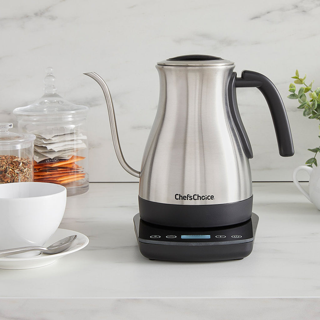 Digital Electric Gooseneck Kettle Brushed Stainless Steel L288082
