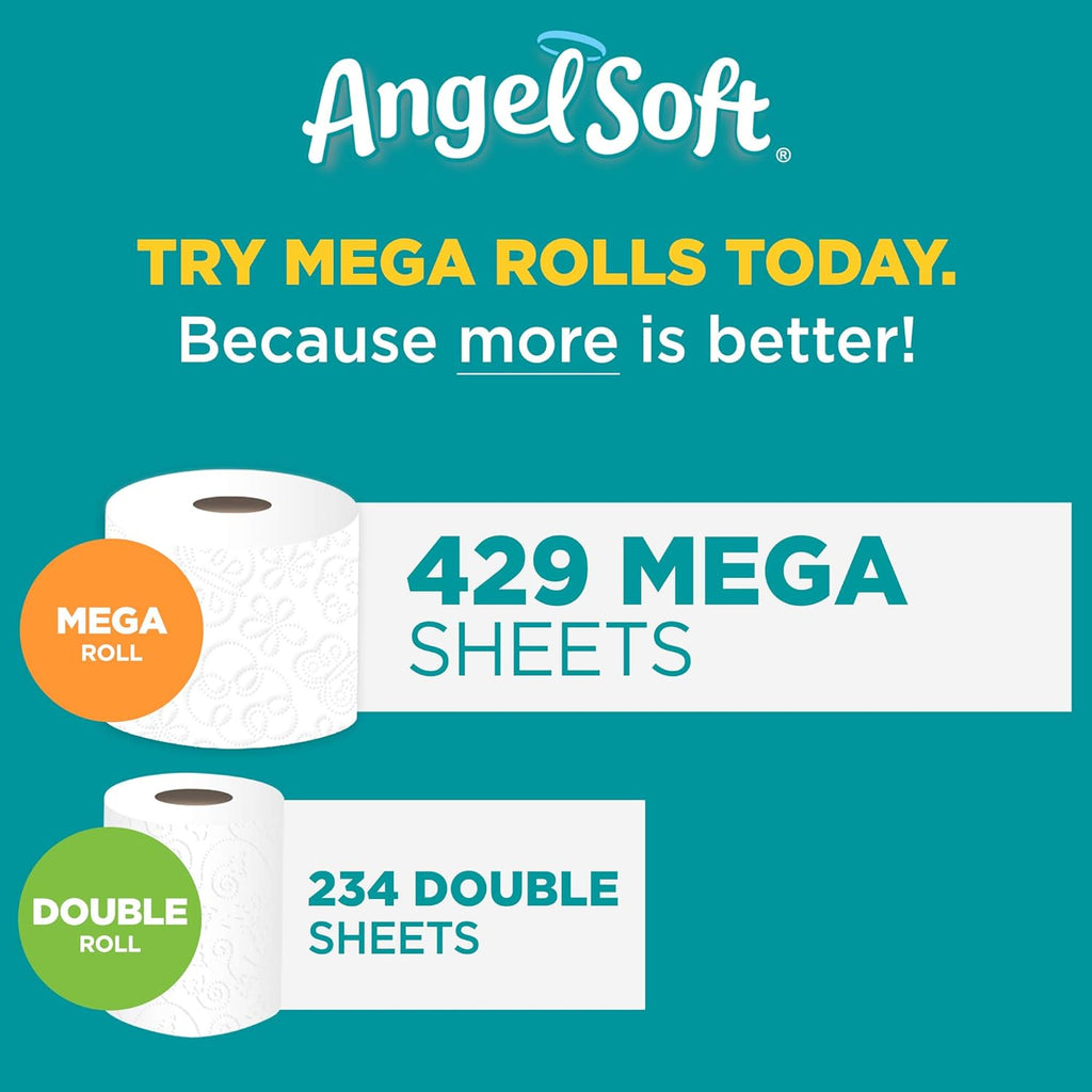 Toilet Paper, Double Rolls, 12 Count of 234 Sheets Per Roll A638