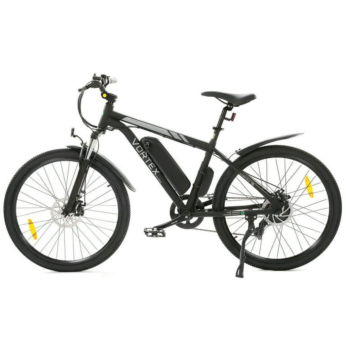 Black 26 In. 36 V 350 W 12.5 AH 7 Speed Electric Bike I670