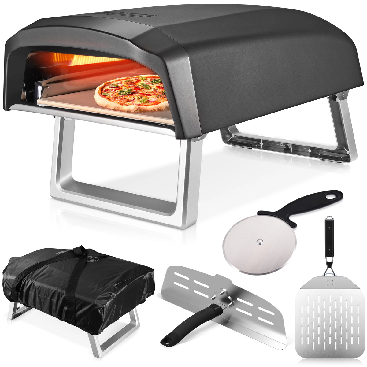 Propane Gas Portable Pizza Oven F8981