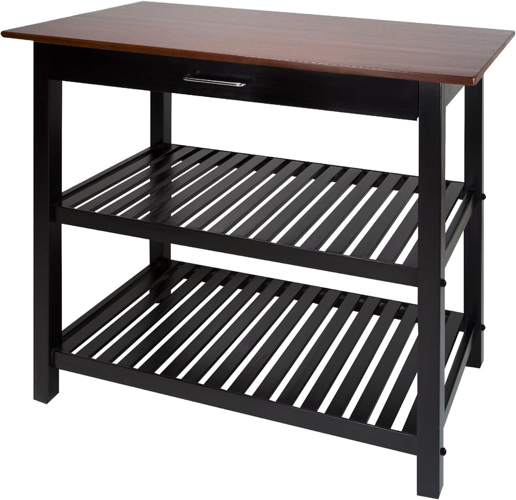 Walnut Kitchen Island with Solid American Hardwood Top B933864