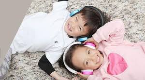 Blue On-Ear Active Noise Cancelling Bluetooth Headphones L263