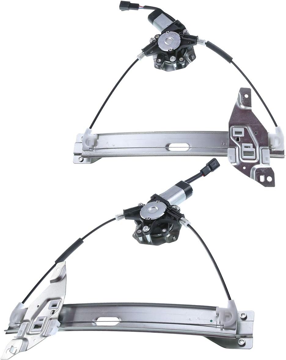 Power Window Regulator with Motor Rear Left Driver Side Pack of 2 H81571