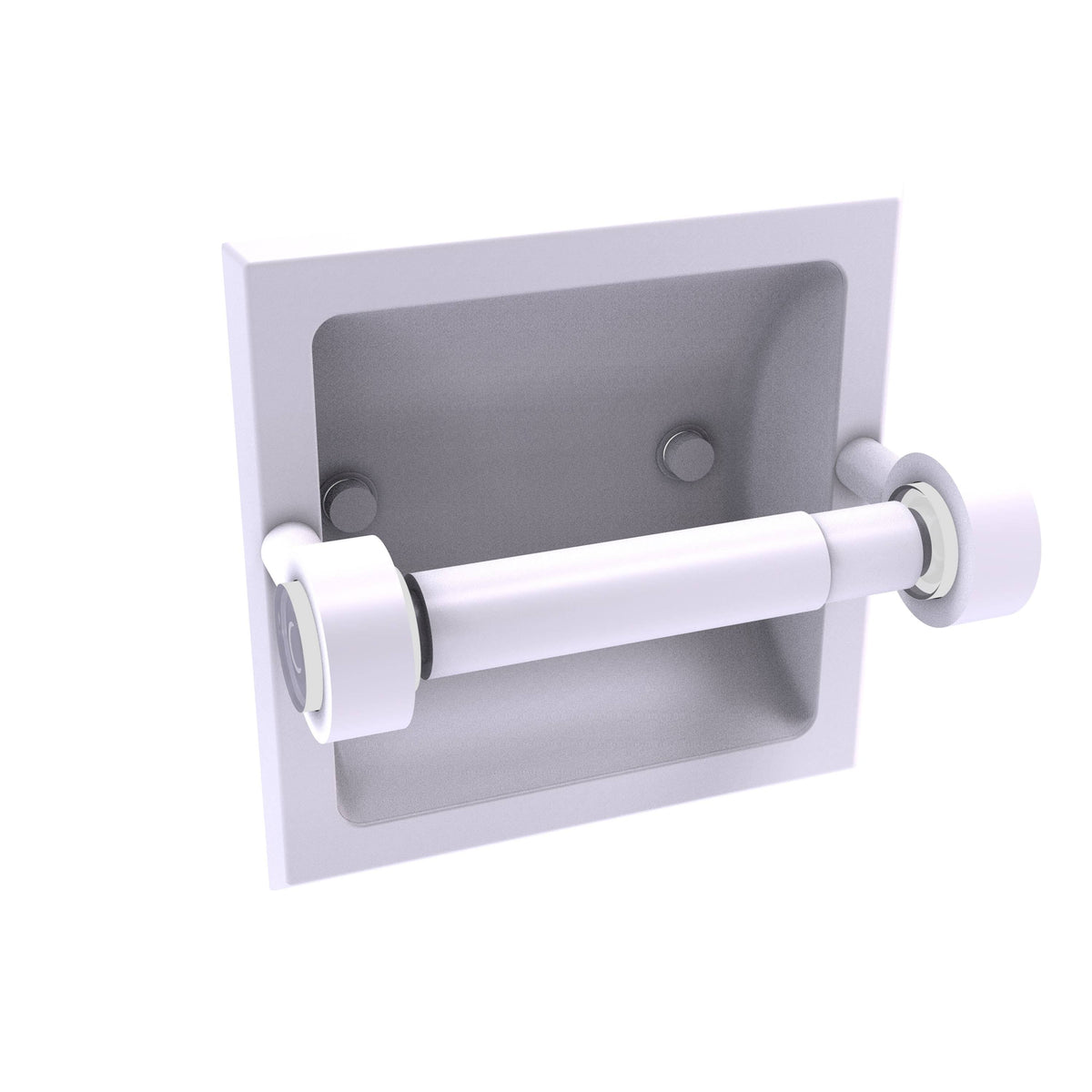 Recessed Toilet Paper Holder Polished Nickel Q16605