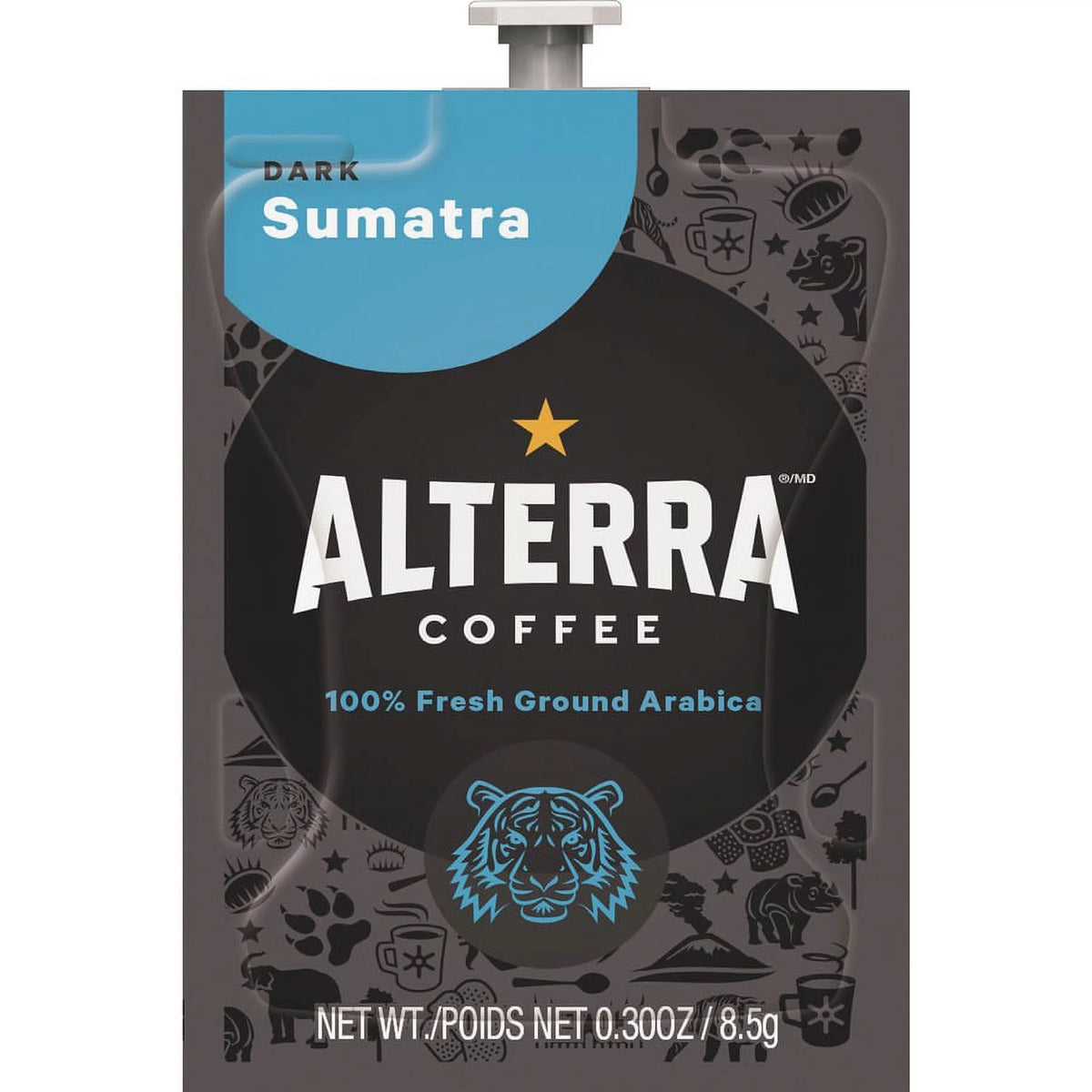 Portion Pack Sumatra Coffee Dark 100 Carton F823254