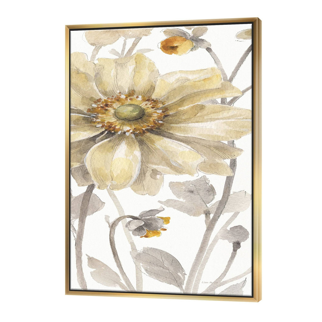 Orange Framed Canvas A300