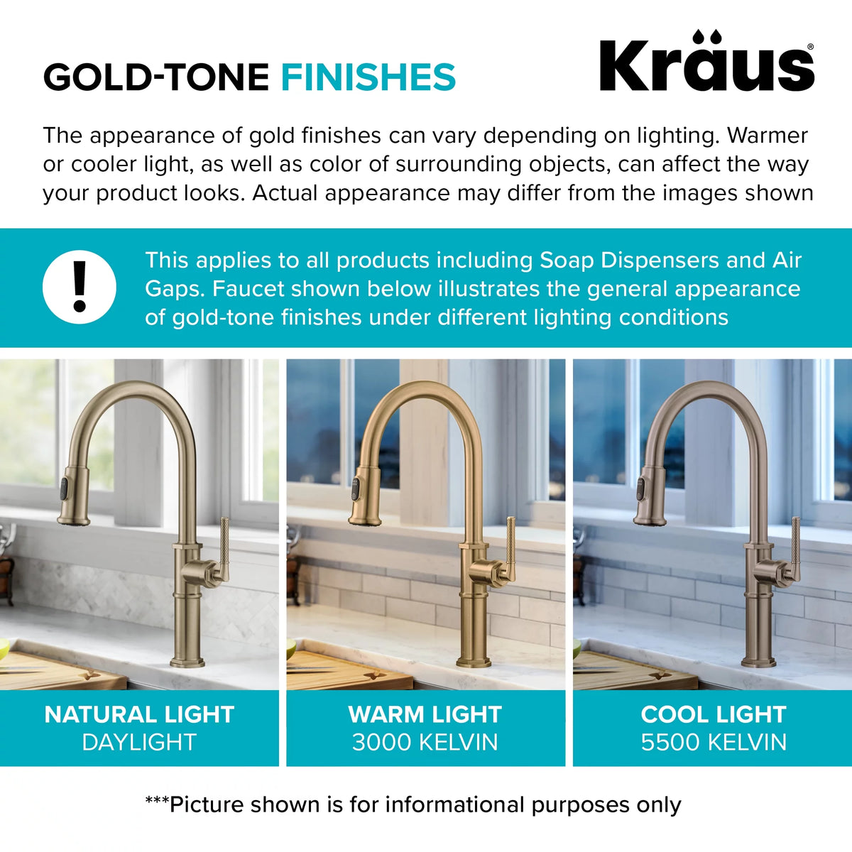 Single Handle Bathroom Faucet in Brushed Gold N120618