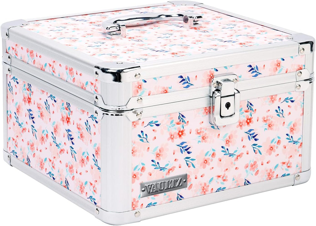 Black Medium Locking Storage Case with Dividers V224848