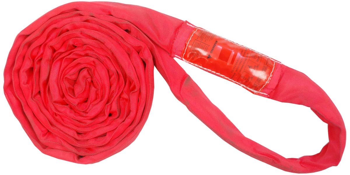 Polyester Round Sling Red 14000LBS Vertical R60006