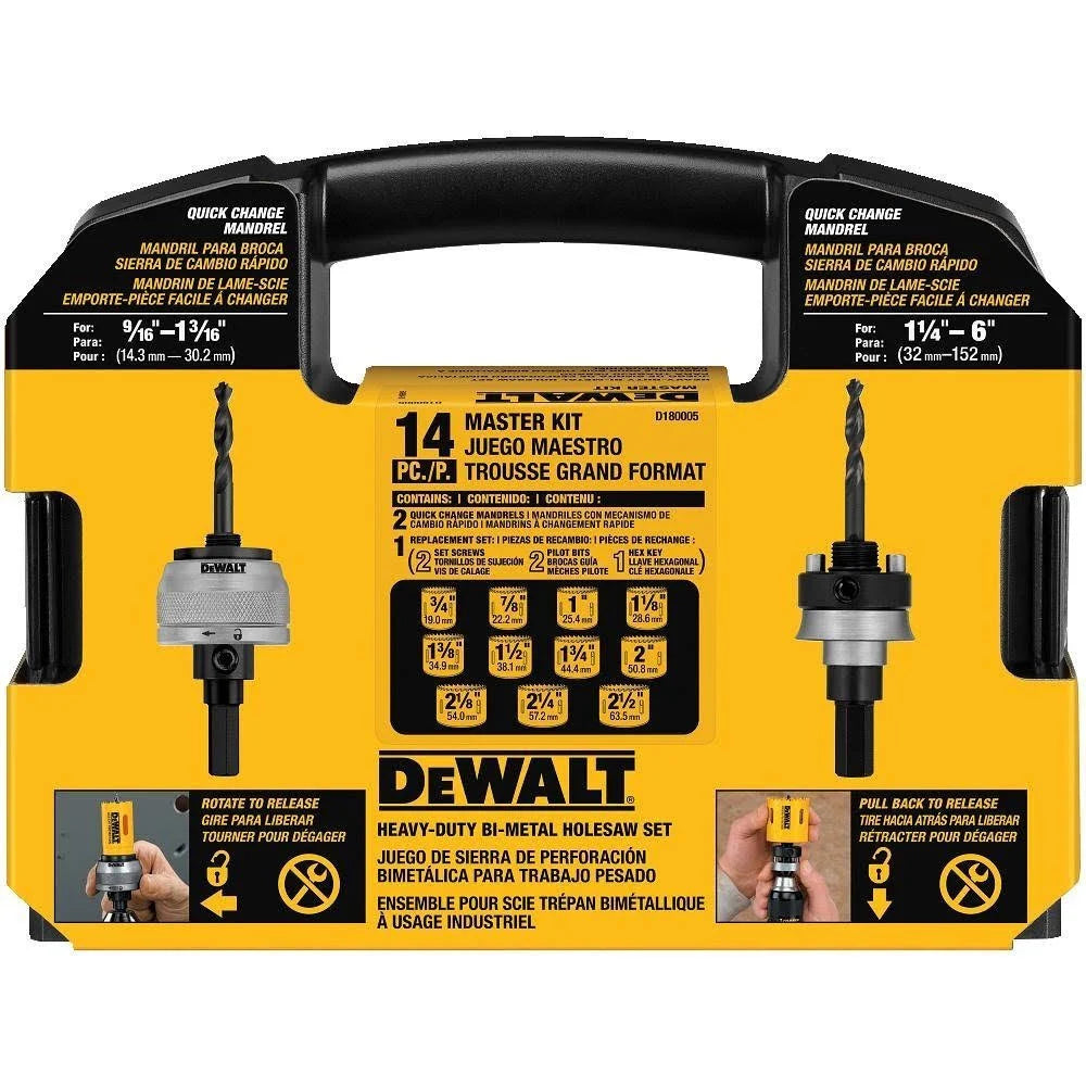 14 Piece Hole Saw Kit M8611