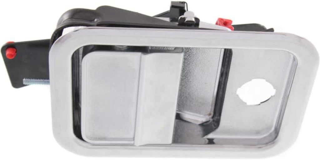 Chrome Exterior Door Handle Front Passenger Side with Key Hole V7147