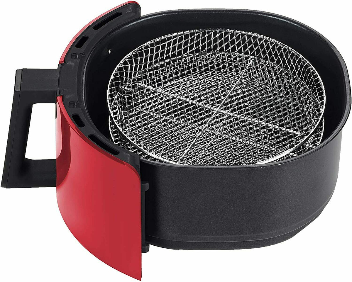 7-Qt. Extra Large Electric Air Fryer with Dehydrator Red E5911