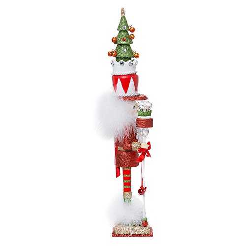 15-Inch Red and Green Nutcracker D721