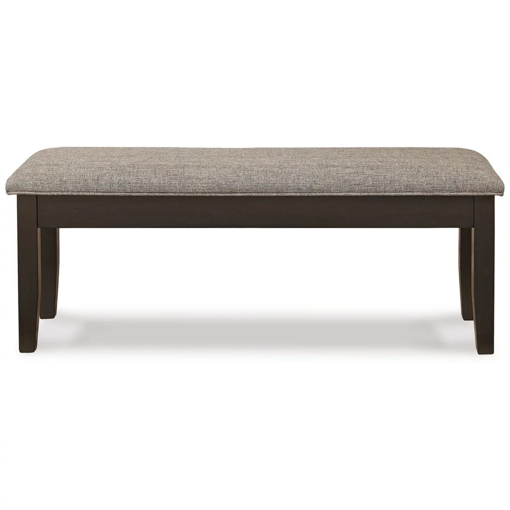 49 Inch Brown Polyester Upholstery Storage Bench O185489