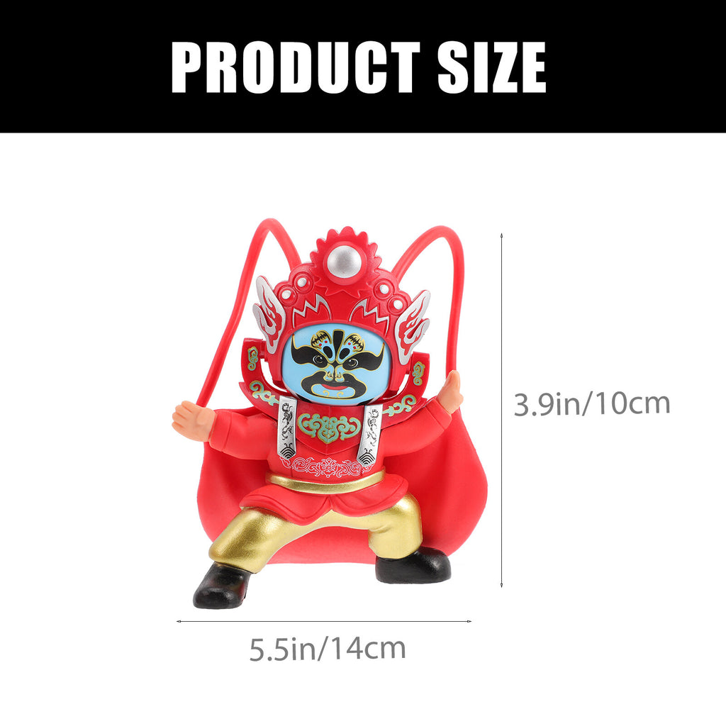 Sichuan Opera Face Doll Ornament Peking Opera Doll Souvenir W60163