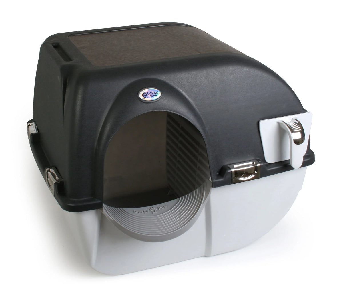 Black Self-Cleaning Litter Box B9778