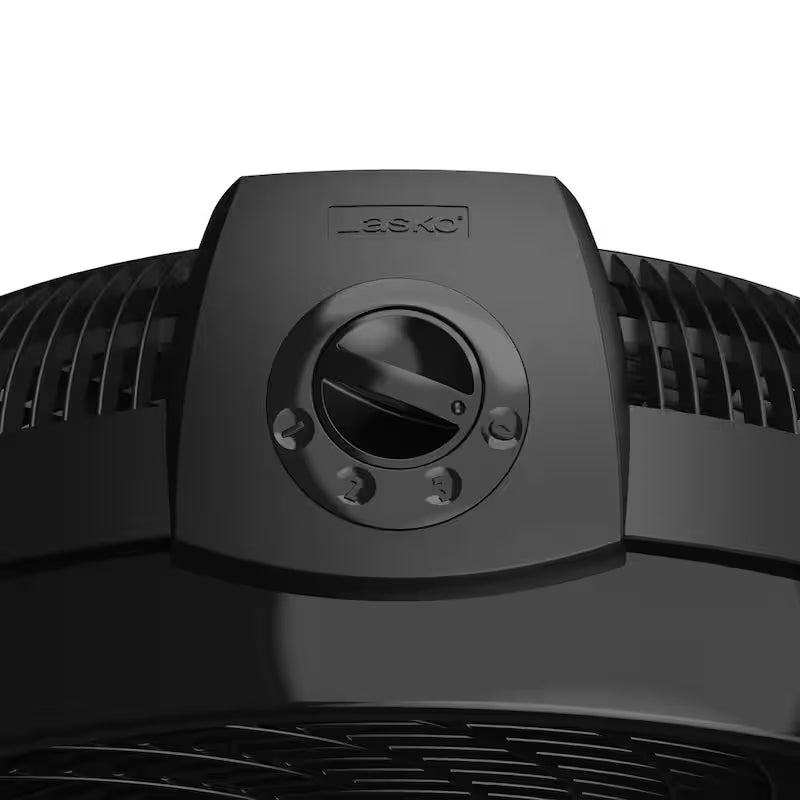 20 in. 3 Speeds Black Floor Fan A10776