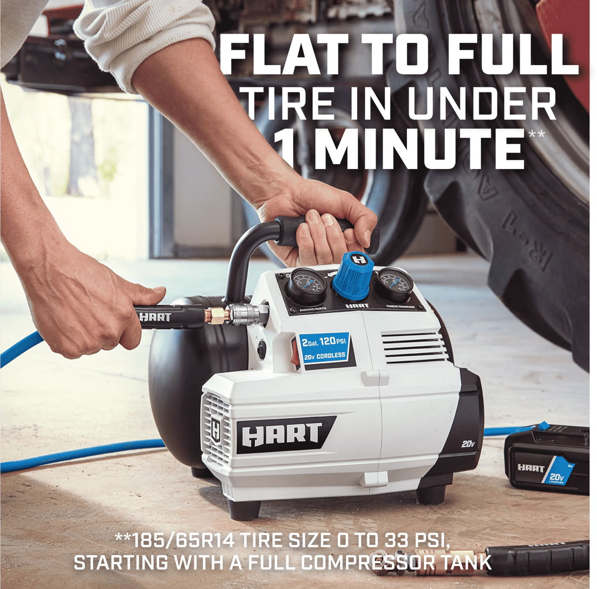 20-Volt 2 Gallon Compressor Kit K81259