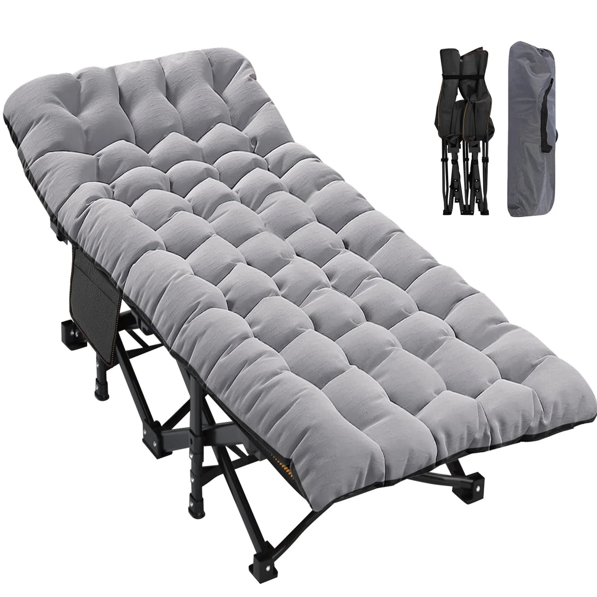 Folding Bed with Mattress and Carry Bag Q8016