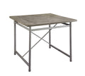 Gray Oak and Sandy Gray Counter Height Table A694