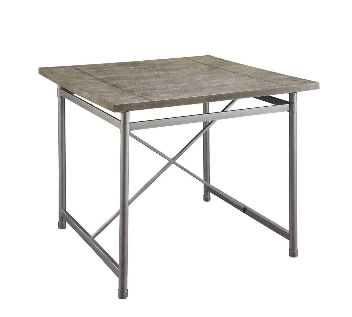 Gray Oak and Sandy Gray Counter Height Table A694