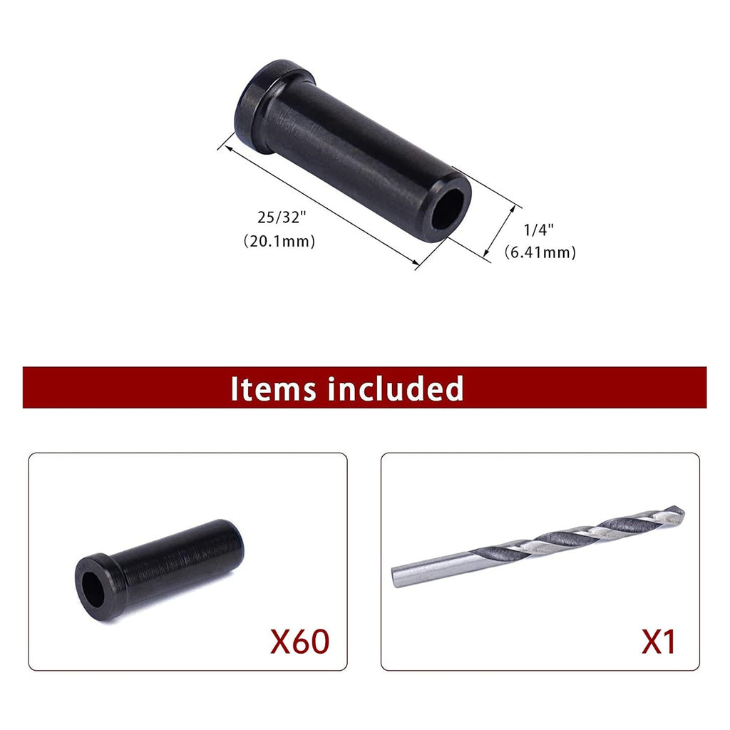 Black Stainless Steel Cable Railing Kit Hardware for 1/8 Wire Rope U17440