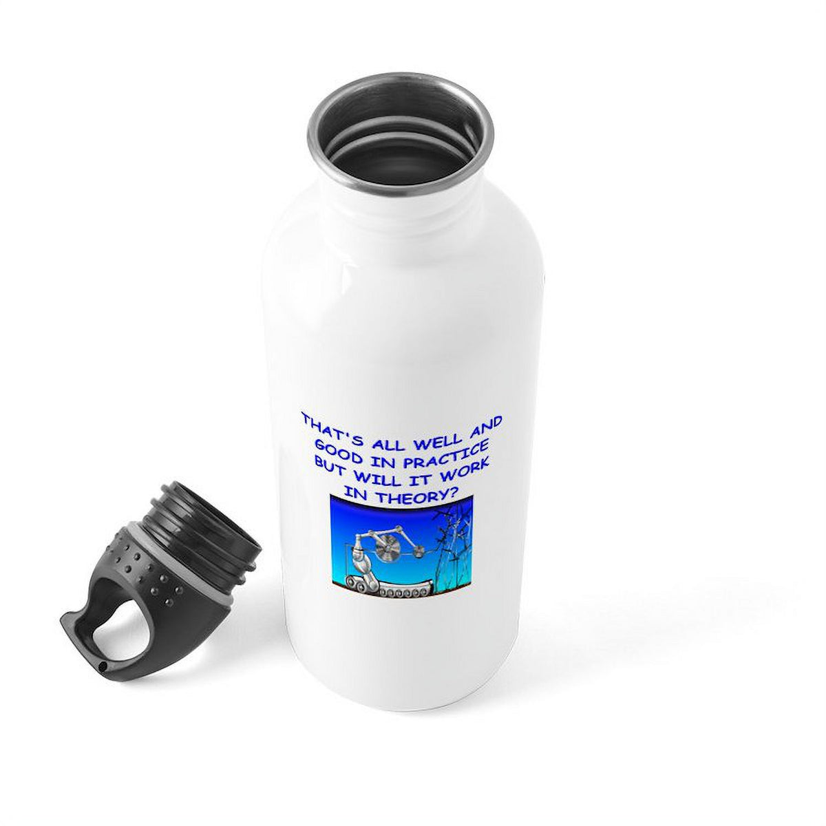 Stainless Steel Water Bottle, 1.0L T931484