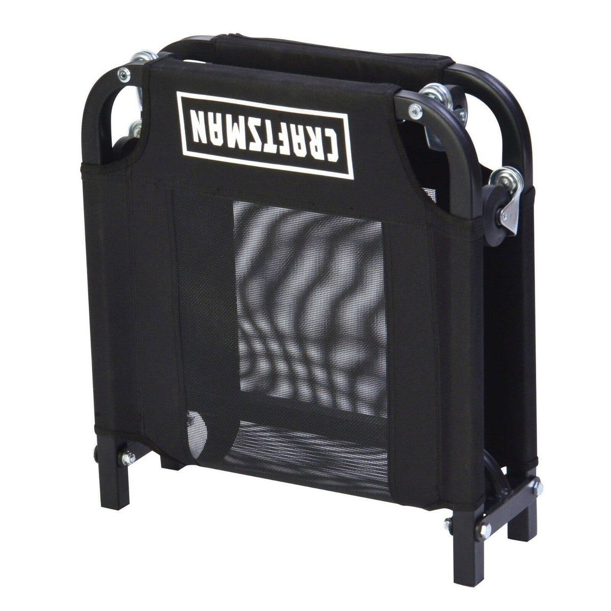 Foldable Mechanic Mesh Creeper 4 Casters 250 lbs Capacity A4412