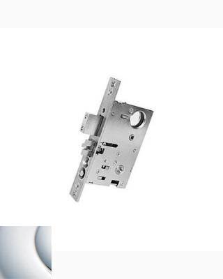 Polished Chrome Left Handed Mortise Lock with 2-1/2x22 Backset K9337