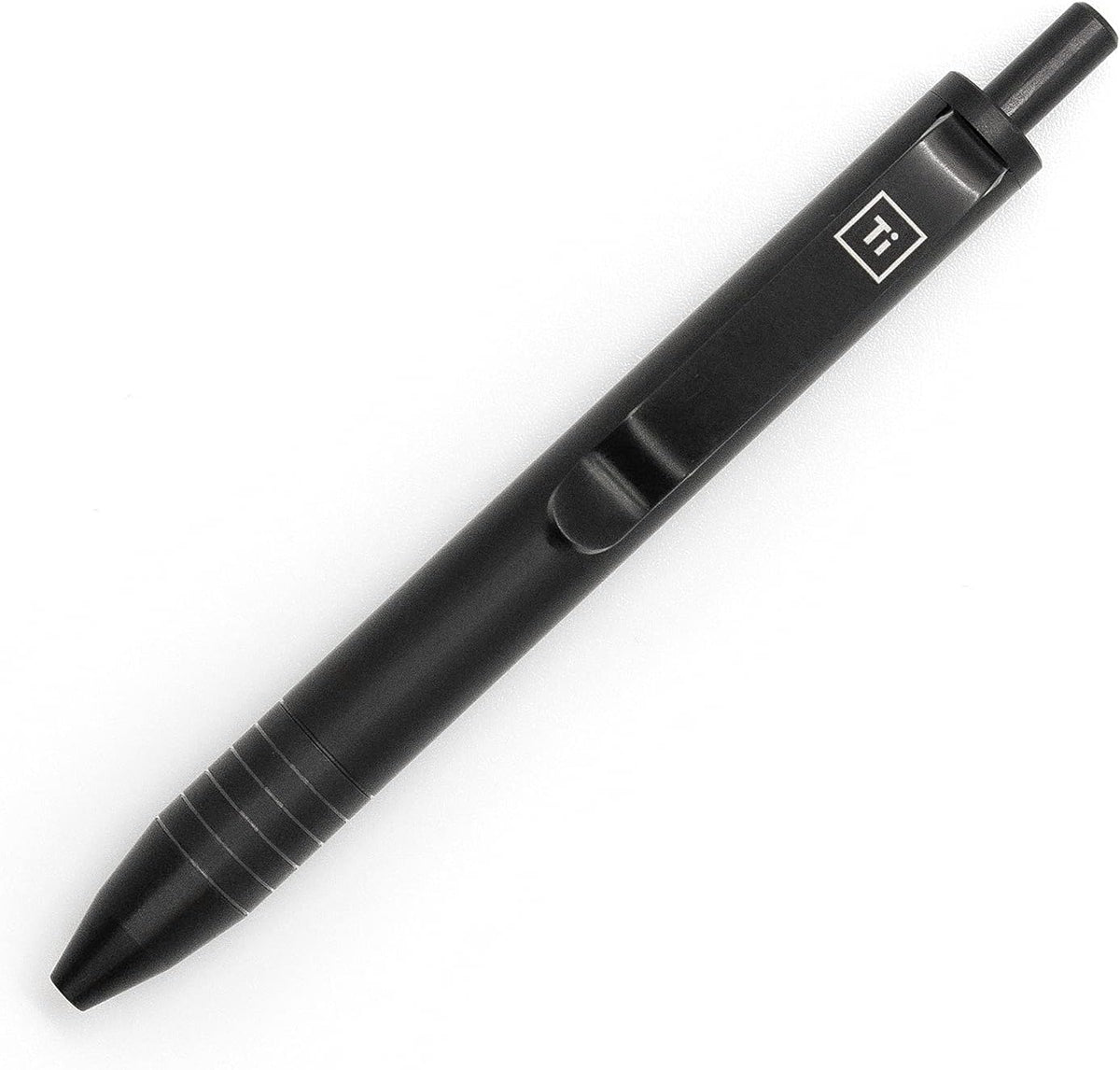 Titanium Black Mini Click Pen Pack of 2 C98563