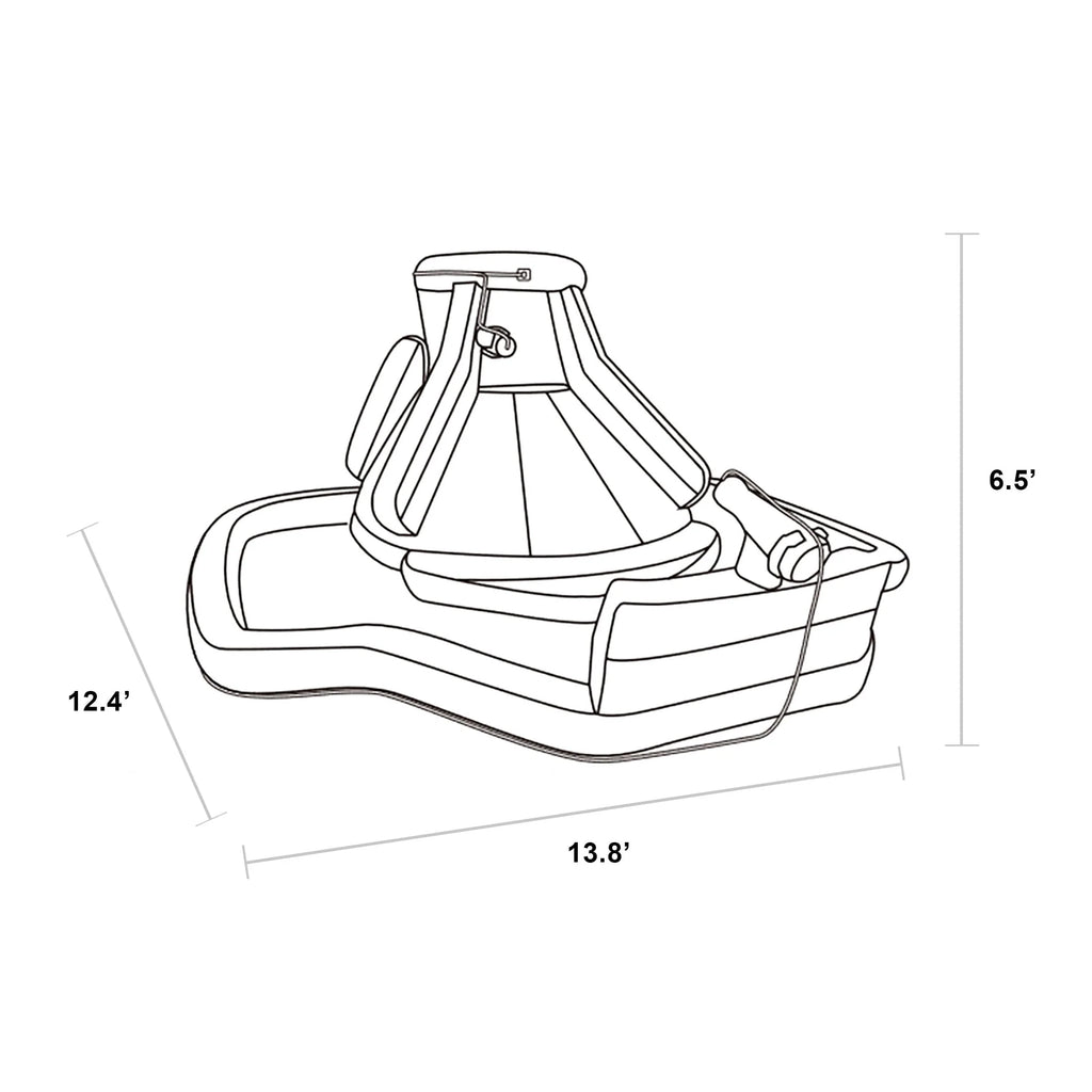 Inflatable Water Slide with Heavy Duty Blower J535