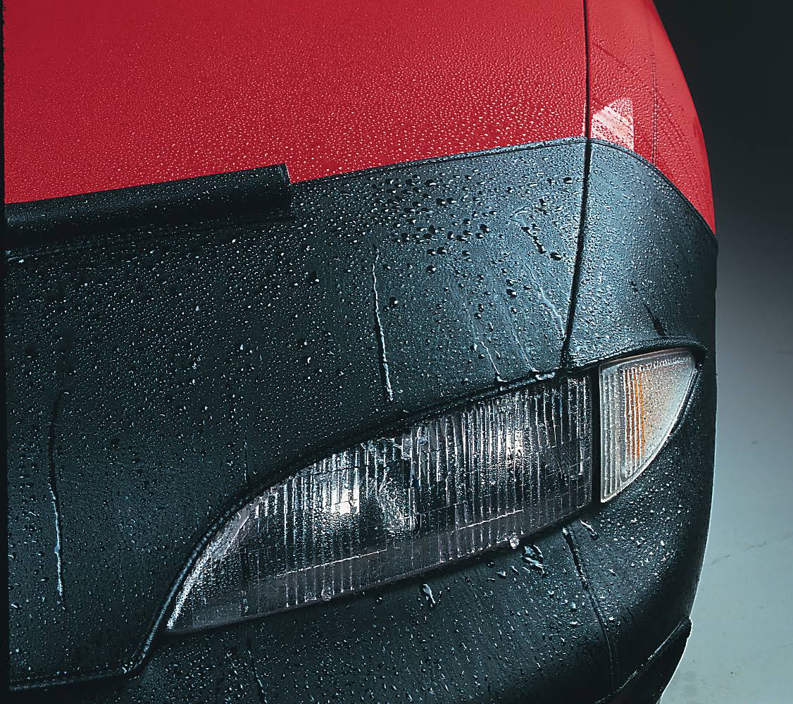Black Vinyl Front End Cover B377
