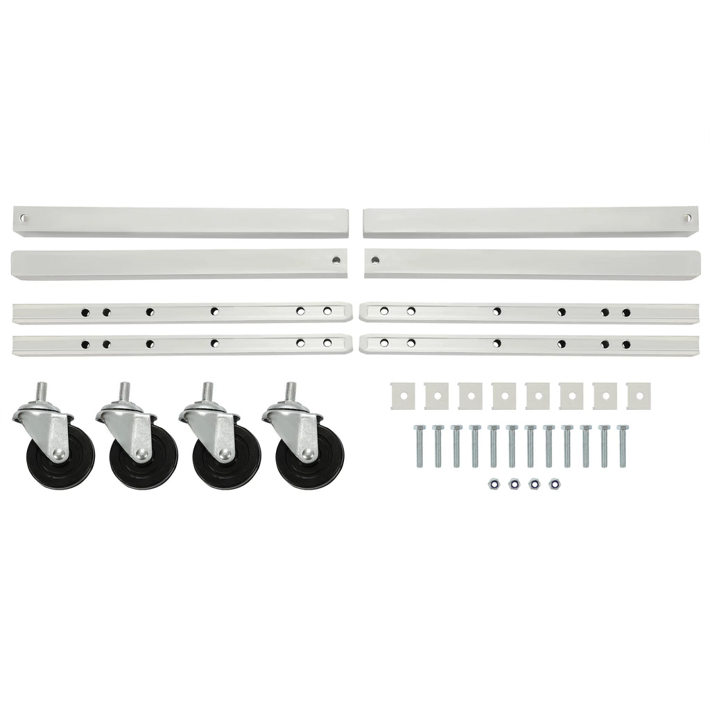 25 Tier Aluminum Bakery Rack with Lockable Wheels T14695