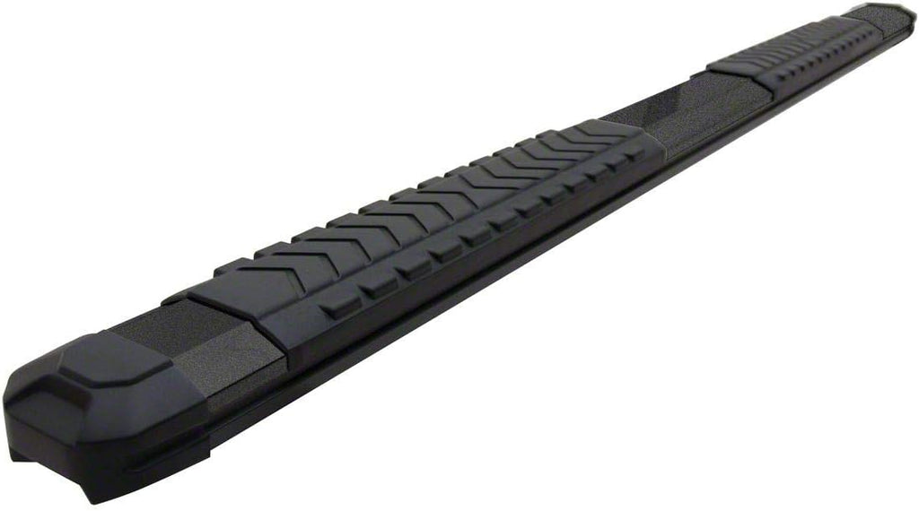 5-Inch Aluminum Side Step Bars with Black Cover Plates Y611157