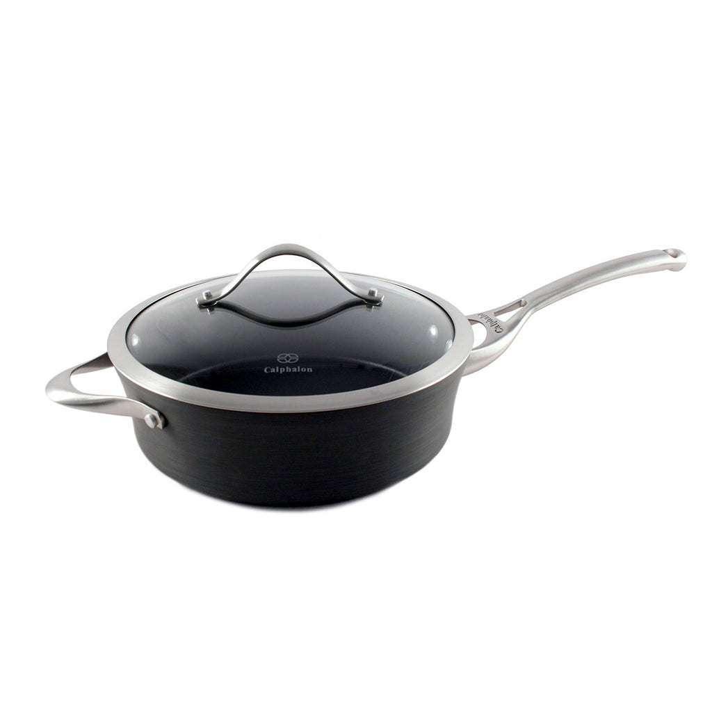 3 Qt Nonstick Covered Saute Pan S996