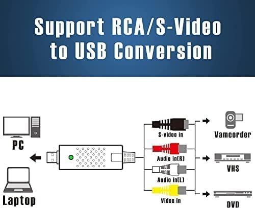 USB Video Capture Card for RCA to USB J675