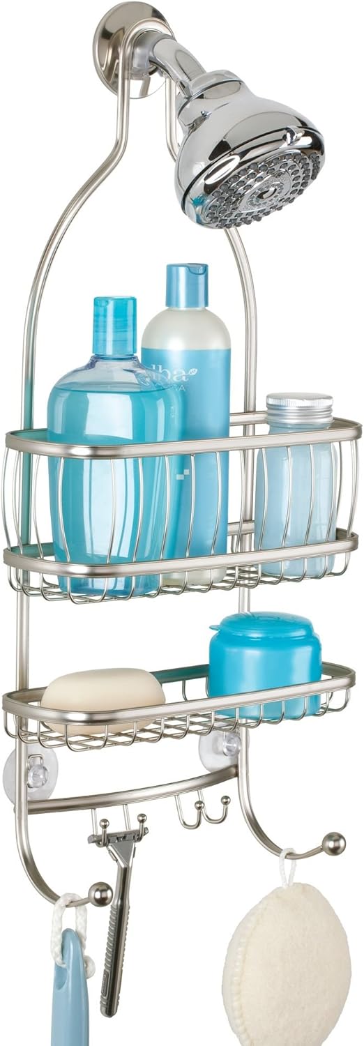 Set of 4 Satin Shower Caddy L6958