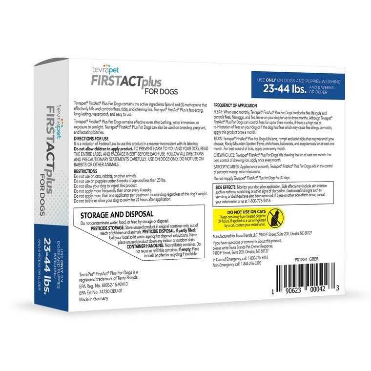 Flea and Tick Prevention Dogs G5029