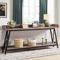 70.9 Inch Industrial Console Table Grey T265