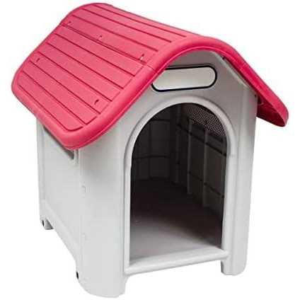 Indoor Outdoor Dog House Small to Medium All Weather Doghouse B861516