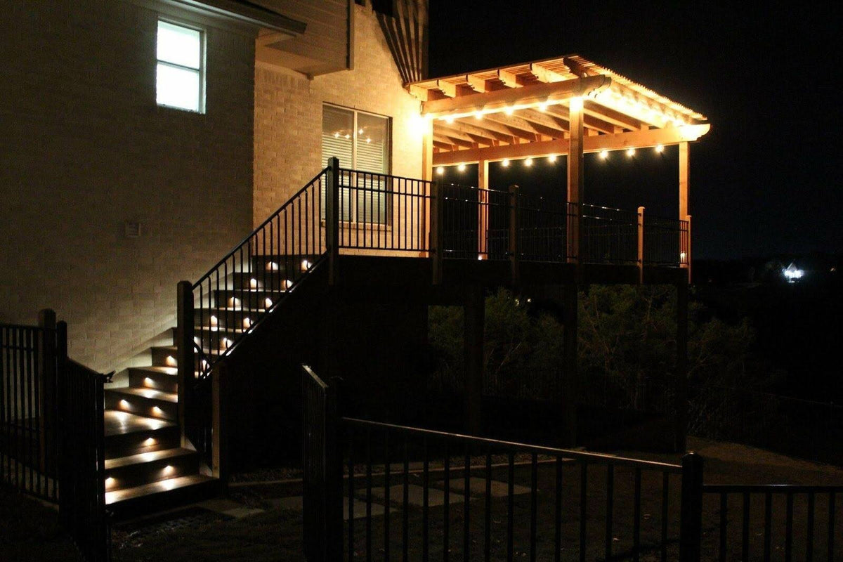 10 Pack Low Voltage LED Deck Lights Kit Y179
