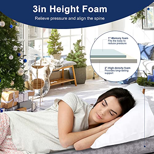 Memory Foam Camping Mattress with Storage Bag E97484