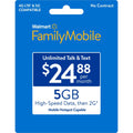 $24.88 Unlimited Talk & Text Monthly Prepaid Plan (5GB at High Speed) R643983