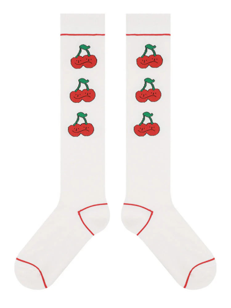 Print Knee-High Socks M873926