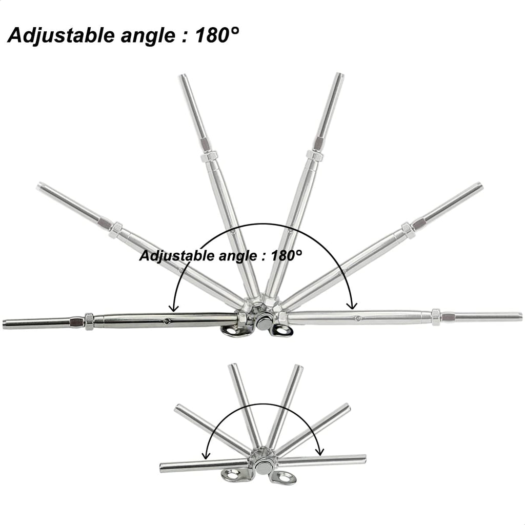 3/16 Cable Railing Hardware Kit T316 Marine Grade J63444