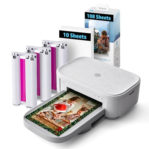 118 Sheets + 3 Cartridges Wireless Photo Printer P44960