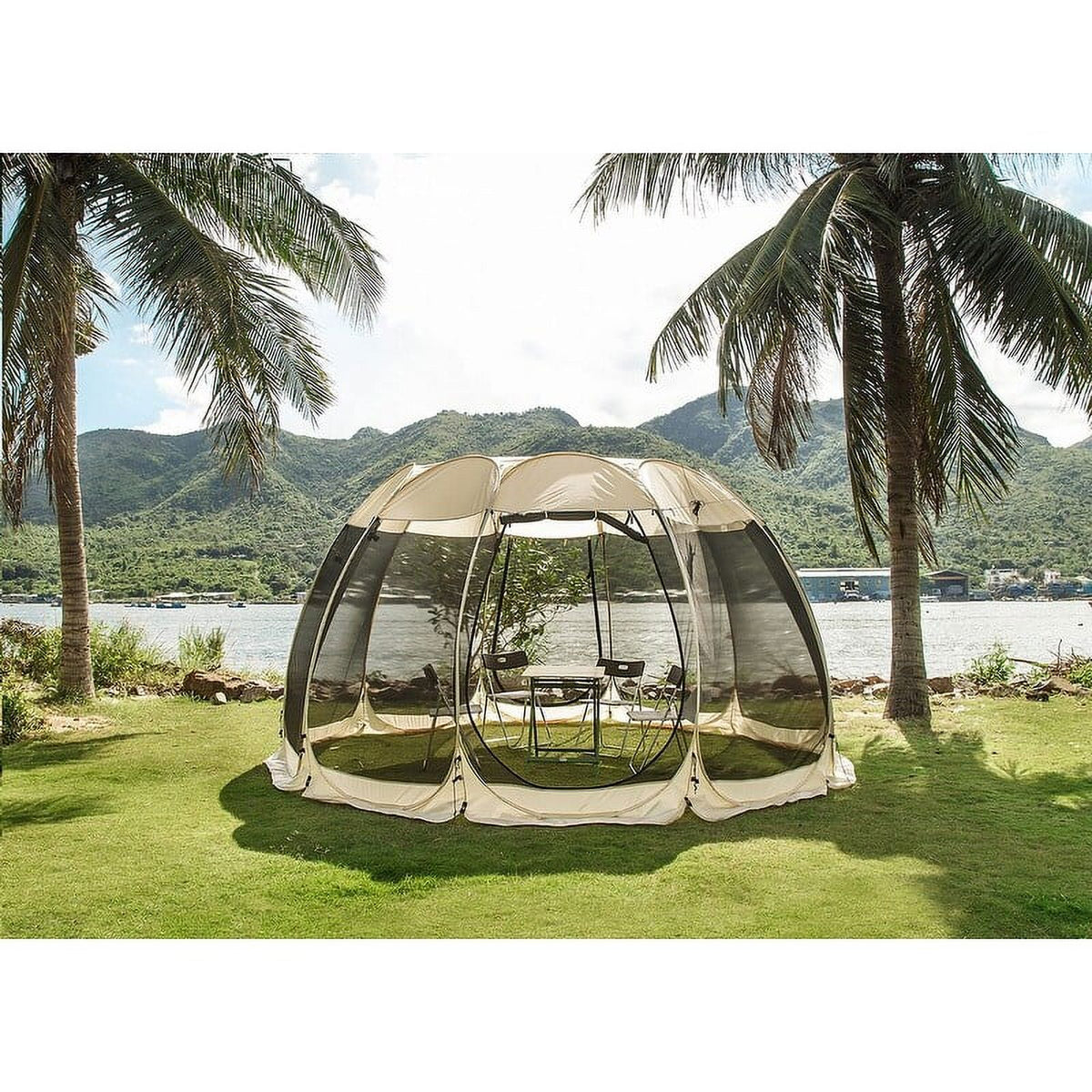 15 x 15 Outdoor Pop Up Screen Tent N524553