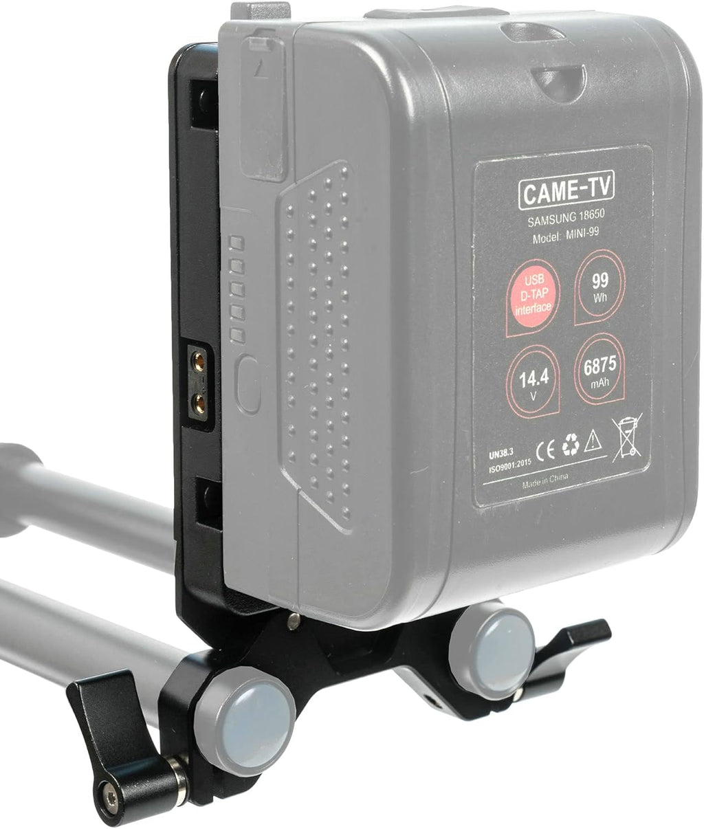 Mini V-Mount Battery Plate with 2 D-tap Outputs O587602